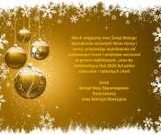 Życzenia Świąteczno – Noworoczne